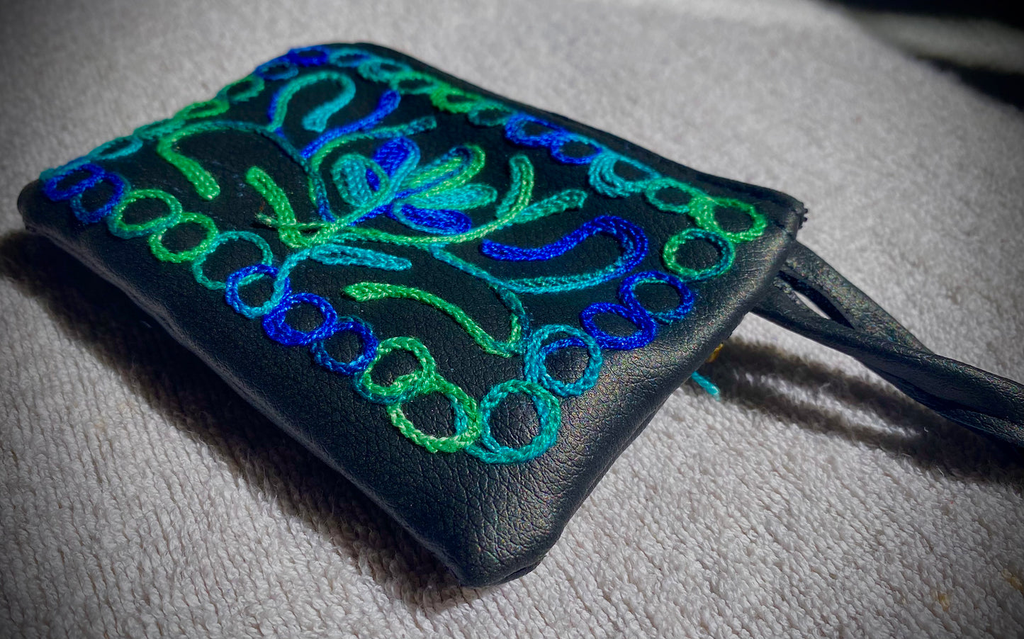 ZIBA | زیبا| HAND WALLET (BLUE)