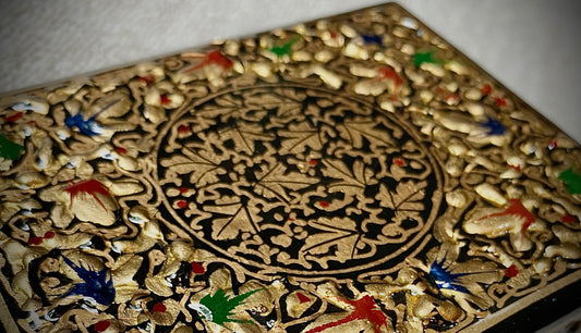 Shāhnāz (شاه‌ناز) TREASURE BOX (GOLDEN)